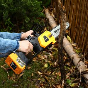 Пила цепная аккумуляторная бесщеточная DEKO DKCHS 20, 12", 20В, 1x5.0Ач, з/у, фото 6