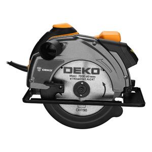 Дисковая (циркулярная) пила DEKO CSDK-1600, 1600Вт, 190мм диск, фото 4