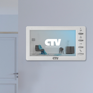 Монитор видеодомофона белый CTV-M1701 Plus, фото 3
