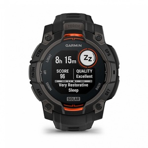 Часы Garmin Instinct 3 45mm Solar Black with Black Silicone (010-02934-00G), фото 8