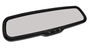 Зеркало заднего вида с монитором 4.3" Redpower M43 NEW крепление 1 + универсальная пластина U, фото 1