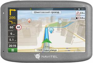 Спутниковый GPS навигатор Navitel E505 Magnetic (Linux), фото 1
