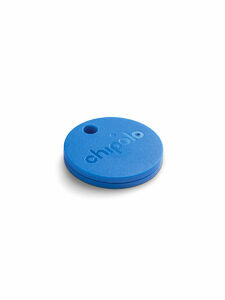 Умный брелок Chipolo CLASSIC со сменной батарейкой, синий, фото 3