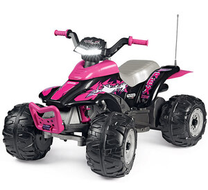 Детский электроквадроцикл Peg-Perego Corral T-Rex 330W Pink, фото 3