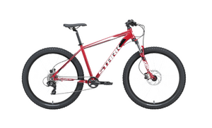 Велосипед Stark'23 Hunter 27.2+ HD красно-коричневый/никель 20", фото 1