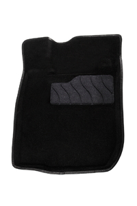 Ворсовые 3D коврики в салон Seintex для Renault Logan I 2004-2014 (черные), фото 2