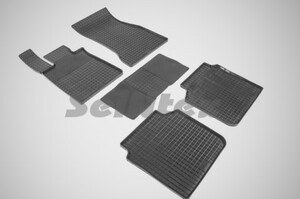 Резиновые коврики Сетка Seintex для  BMW 7 Ser G-12 4wd 2015-н.в (86793)