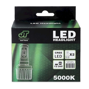 Светодиодная автолампа JT LED H27/880/881.12/24V.20W.2 шт., фото 6