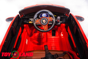 Детский автомобиль Toyland Porsche Macan QLS 8588 Красный, фото 7