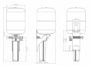 Система поддержания заданного давления водоснабжения Джилекс КРАБ-Т 100, фото 2