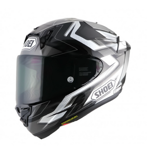 Мотошлем X-Spirit PRO ESCALATE SHOEI (черно-серо-белый глянцевый, TC-5, S), фото 2