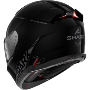 Шлем Shark SKWAL i3 BLANK SP Black/Anthracite/Red (M), фото 3