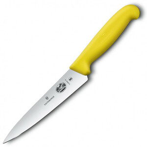 Нож Victorinox разделочный, лезвие 15 см, желтый, фото 2