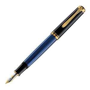 Pelikan Souveraen - Black and Blue GT, перьевая ручка, F, фото 1