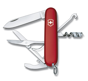 Нож Victorinox Compact, 91 мм, 15 функций, красный, фото 2