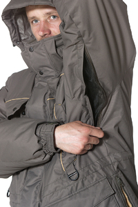 Костюм рыболовный зимний Canadian Camper SNOW LAKE (куртка+брюки) цвет stone, XXXL, фото 6