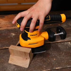 Плоскошлифовальная машина DEKO DKS400W, со сменными подошвами, 400Вт, фото 8