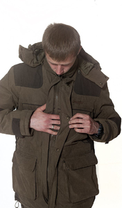 Костюм охотничий утепленный Canadian Camper MIRRO EXPERT (куртка+брюки) цвет brown, M, фото 5