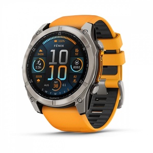 Часы Garmin Fenix 8 51mm AMOLED Saph Graphite DLC Titanium Spark Orange-Graphit Sln(010-02905-53G), фото 1
