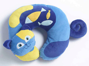 Детская подушка для путешествий Travel Blue Kitty the Cat Travel Neck Pillow Кот (282), фото 4