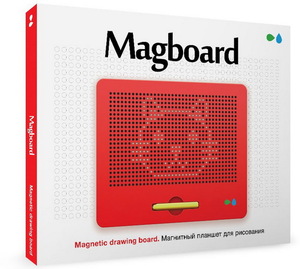 Планшет для рисования магнитами Назад К Истокам Магборд, цвет красный, фото 1