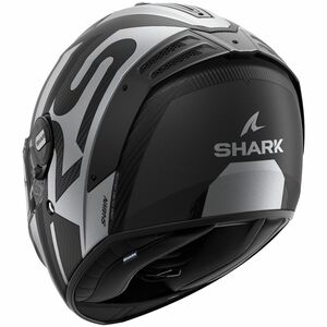 Шлем SHARK SPARTAN RS CARBON SHAWN MAT Black/Silver L, фото 2