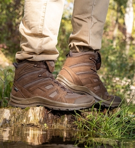 Ботинки HAIX Black Eagle Athletic 2.0 N GTX Mid, brown, р.45 RU (UK 10), фото 3