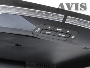 Потолочный автомобильный монитор 17" со встроенным DVD плеером AVEL AVS1719T (черный), фото 4