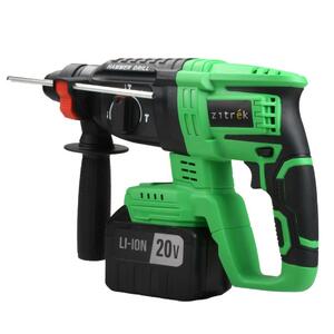 Перфоратор аккумуляторный Zitrek Destroyer Pro (20В, Li-ion 2x6.0Ач, з/у, кейс), фото 3