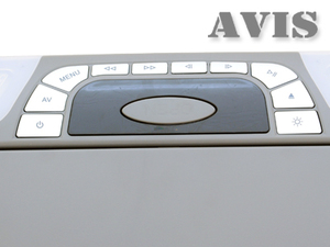 Автомобильный потолочный монитор 14,1" со встроенным DVD плеером AVEL AVS1420T (Серый), фото 3