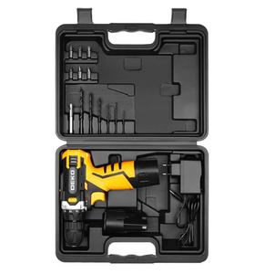 Аккумуляторная дрель-шуруповерт DEKO DKCD12V SET1 в кейсе + оснастка 13 шт, 2*2,0 А·ч, фото 5