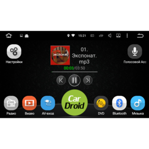 Штатная магнитола Roximo CarDroid RD-1004 2DIN Универсальная 7 (Android 8.0), фото 12