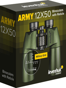 Бинокль Levenhuk Army 12x50 с сеткой, фото 5