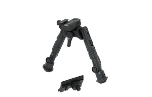 Сошки Leapers UTG 360° для установки на оружие на планку Picatinny TL-BP02-A (регулируемые, фиксация рычагом) высота от 13 до 17см, фото 1