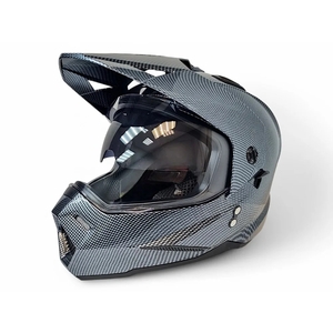 Шлем AiM JK802 глянцевый Carbon XS, фото 1