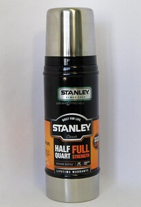Термос Stanley Classic Legendary Vacuum Bottle (0.47л) черный, фото 2