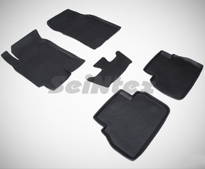 Резиновые коврики с высоким бортом Seintex для Chevrolet Epica 2006-2012