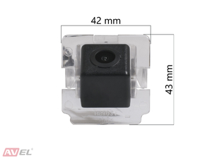CMOS штатная камера заднего вида AVS110CPR (#060) для автомобилей Citroen/ Mitsubishi/ Peugeot, фото 2