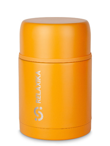 Термос для еды Relaxika 301 (0,7 литра), желтый, фото 2
