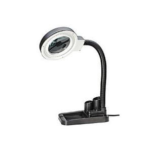 Лупа-лампа Kromatech бестеневая 2/20x, 85 мм, с подставкой для ручек и подсветкой (40 LED), фото 1