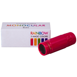 Монокуляр Levenhuk Rainbow 8x25 Red Berry, фото 7