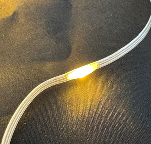 Инновационная водонепроницаемая LED-гирлянда ЛАМПОВА "Звёздный путь" теплый белый, 400 ламп, 52 метра (TYL-32-SB+220-WWL400-52), фото 5