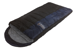 Спальный мешок INDIANA Camper Plus L-zip от -12 °C (одеяло с подголовником 195+35X90 см), фото 1