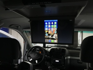 Автомобильный потолочный монитор Full HD 15.6" ERGO ER15AND на ANDROID (бежевый), фото 5