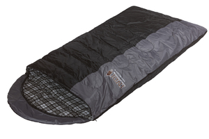 Спальный мешок INDIANA Vermont R-zip от -8 °C (одеяло с подголовником, фланель, 195+35X90 см), фото 1
