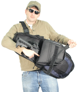 Чехол-рюкзак Leapers UTG на одно плечо, синий/черный PVC-PSP34BN, фото 7