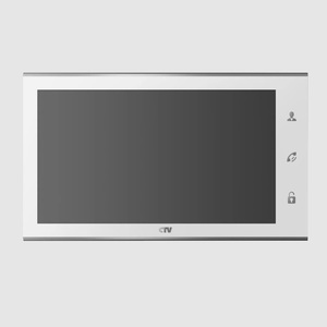 Комплект цветного видеодомофона белый CTV-DP4705AHD, фото 3