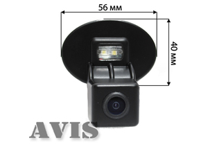 CCD штатная камера заднего вида AVEL AVS321CPR для KIA CERATO II (2009-2012) / VENGA (#031), фото 2