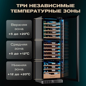 Винный шкаф Meyvel MV98-KST3 (Slim), фото 5