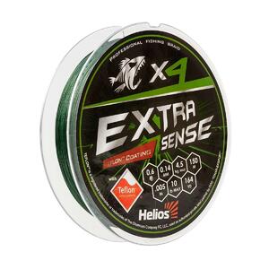 Шнур Extrasense X4 PE Green 150m 0.6/10LB 0.14mm (HS-ES-X4-0.6/10LB) Helios